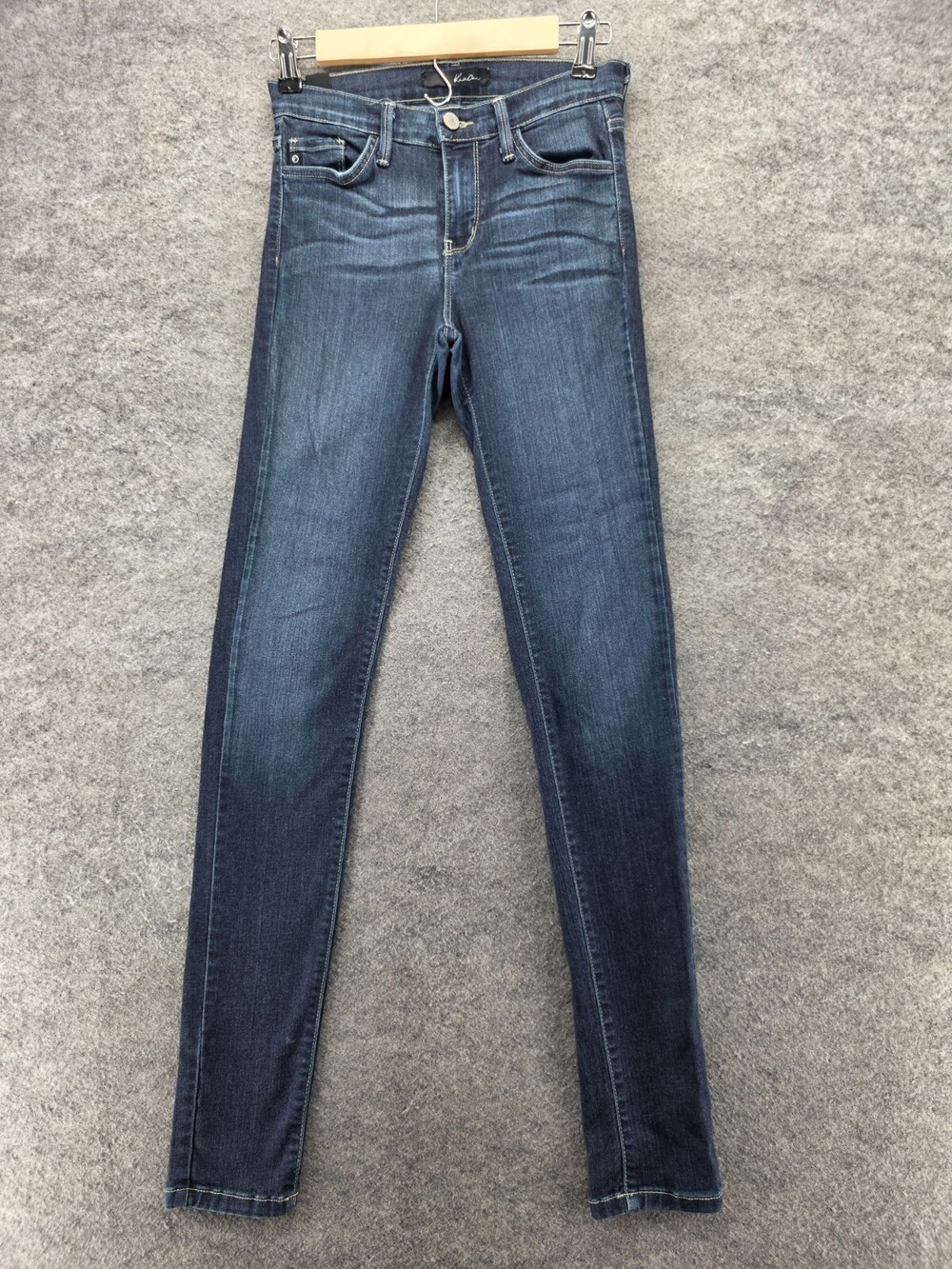KanCan Jeans Womens 26 Skinny Leg Blue Denim Mid Rise